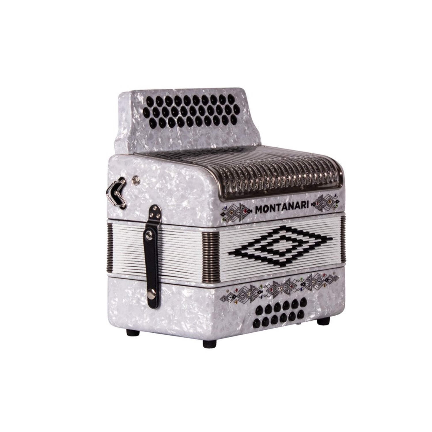 Montanari 3112 MG Accordion EAD White