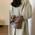 thumbnail image 2 of Becaristey Sac pour Femmes Spacieux et Imperméable Automne et Hiver Sac Populaire Mignon Blanc, 2 of 6