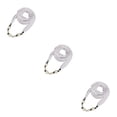 thumbnail image 4 of Transemion Polyester Beautiful And Elegant Scarf Necklace For Classy Look Made With Polyester Scarf Necklaces white 3Set, 4 of 6