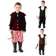 thumbnail image 4 of Generic Kids Crew Neck Tops Kids Outfit Boys Shirts Vest Halloween Suit Children's Vest Party Birthday School Spring Winter Coat for 2 to 12 Years, 4 of 4