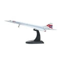 thumbnail image 4 of Diecast Metal Historical Airplane - British Airways Concorde 1/350 Plane, 4 of 14