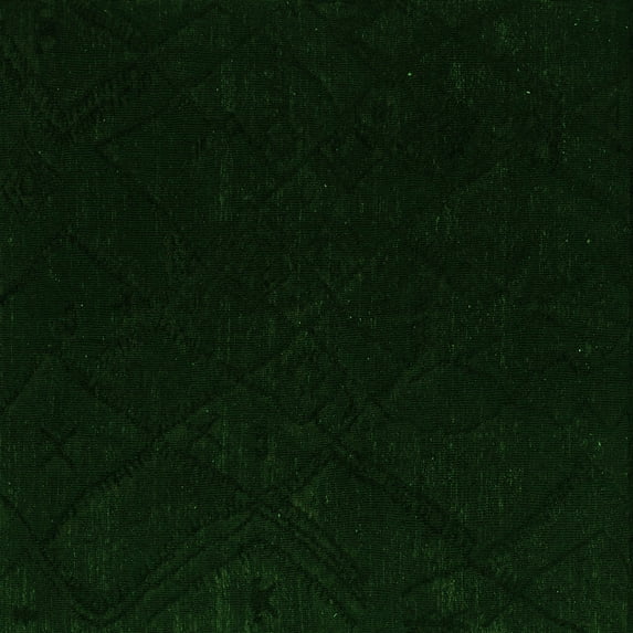 Ahgly Company Indoor Square Abstract Green Modern Area Rugs, 3' Square
