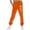 Orange, variant on CLOISE Sweatpants for Women Baggy Fleece Jogger Pants Loose Pull on Low Rise Elastic Bottom Pants Black Gym Elastic Waist Drawstring Print Sweatpants with Pockets Fashion Classic Long Trousers