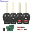 thumbnail image 2 of Jingyuqin 315/433MHZ Remote Key For Nissan Sylphy Cube Juke Rogue Micra Qashqai Altima Maxima Sentra Versa Transmiter CWTWB1U751, 2 of 7