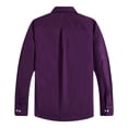 thumbnail image 4 of Spring&Gege Chemises Habillées à Manches Longues pour Garçons Uniforme Formel Tissé Uni, Violet, 9-10 Ans, 4 of 4