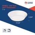 thumbnail image 2 of Lithonia Lighting LED Flush Mount,7-1/4" L,7-1/4" W,12 W FMMLS 7 SWW2 M6, 2 of 4