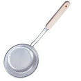 thumbnail image 4 of Injueey Colador, colador, fideos, espátula para cocinar, Pasta, aceite, cuchara, colador, herramienta de cocina, mango de madera, acero Cocina y Comedor 20#, 4 of 6