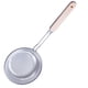 thumbnail image 4 of Injueey Colador, colador, fideos, espátula para cocinar, Pasta, aceite, cuchara, colador, herramienta de cocina, mango de madera, acero Cocina y Comedor 20#, 4 of 6