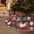 thumbnail image 5 of Rateoe Merry Christmas1 Pattern Christmas Tree Skirt with Ties, Christmas Tree Decorations, Farmhouse Christmas Decor Xmas Holiday Decorations-30", 5 of 6