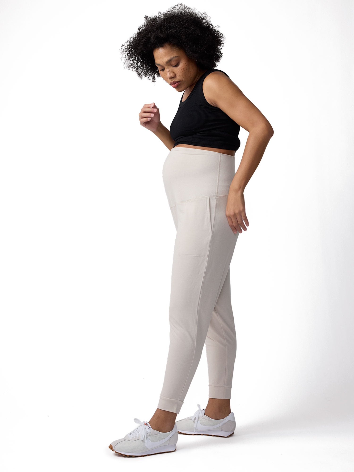 Ingrid & Isabel For Every Belly Women's Maternity Comfort Knit Jogger, Sizes S-XXL