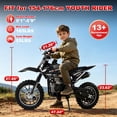 thumbnail image 5 of Gpower 50cc 4-Stroke Dirt Bike for Kids 8-14, Gas Power Mini Dirt Bike,1-Seater,Black, 5 of 8