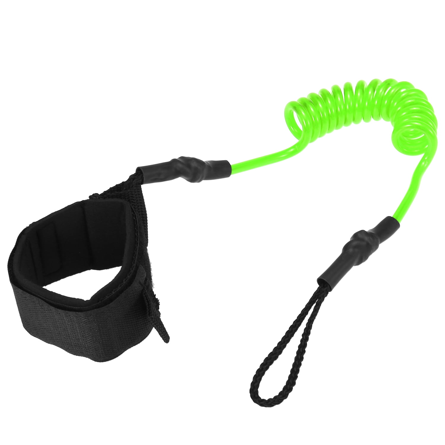 Aibecy 4 Feet Ankle Leash Surfing Elastic Coiled Paddle Board Leg Rope