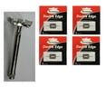 thumbnail image 1 of Double Edge Safety Razor + Personna Double Edge Stainless Steel Refill Blades, 5 ct. (Pack of 4), 1 of 1