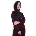 thumbnail image 4 of Moomaya Solid Casual Hoodie Full Sleeve Pullover Colorblock Jogger Top Sweatshirt, 4 of 7