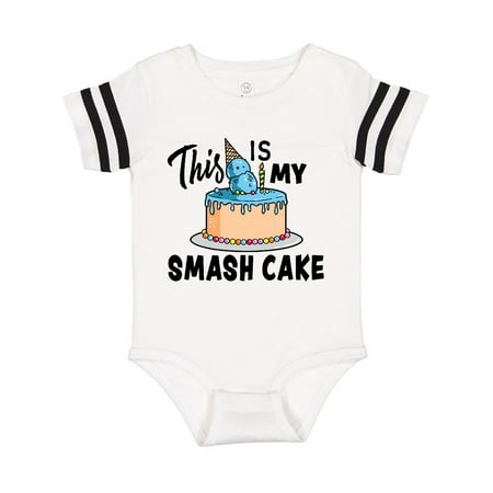 

Inktastic This is My Smash Cake Gift Baby Boy Bodysuit