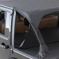 thumbnail image 3 of Smittybilt 94635 Extended Top Outback Extended Bikini Top - Black Diamond Fits select: 2015-2018 JEEP WRANGLER UNLIMITED, 2012-2014 JEEP WRANGLER, 3 of 7