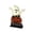 Q, variant on AOMXGD 6 Inch Halloween Acrylic Tabletop Standing Ornament, Double-Sided Printed Cottage Cabin Silhouette for Halloween Desk Bookshelf Window Event Display Layout
