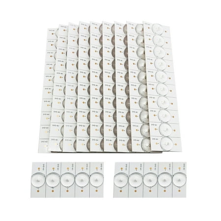 

Yabuy 100PCS Lamp Beads with Optical Lens Fliter for 32-65 LED TV Led Light Strip Parts Accessories