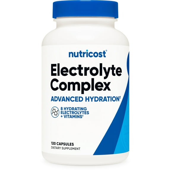 Nutricost Electrolyte Complex (Advanced Hydration) 120 Capsules