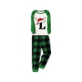 thumbnail image 4 of Fgnfyis Matching Family Outfits Christmas Deer Horn Hat Letter Print Long Sleeve Pajamas Set Loungewear, 4 of 5