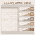 thumbnail image 5 of Roxstand 5x7 Area Rugs for Living Room, Stain Resistant Floral Vintage Washable Rugs, Non-Slip Thin Farmhouse Beige Rugs(5'x7', Beige), 5 of 11