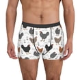 thumbnail image 7 of Disketp Retro Rooster Men's Boxer Briefs,Soft and Breathable Cotton Underwear with ComfortFlex Waistband, 7 of 7