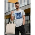 thumbnail image 2 of Watercolor Astrology Xii T-Shirt Men -Grace Popp Designs, Male Large, 2 of 4