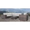 thumbnail image 2 of Living Source International 5-Person Wicker / Rattan Seating Group in Espresso, 2 of 3