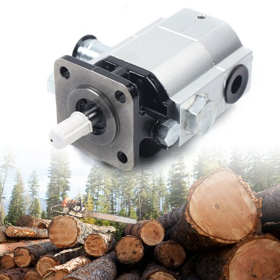 Fichiouy 13 GPM Hydraulic Log Splitter Pump Dual Stage HI/LO Pump Wood Processor 3000 PSI