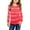 Red, variant on Sherrylily Girls Long Sleeve T Shirts Crewneck Tunic Tops Kids Button Striped Casual Tee Size 4-15