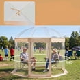 thumbnail image 2 of Pop Up Bubble Tent, 10 x 10 Ft Weather Pod with 2 Roll-Up Doors, Carrying Bag, 8-10 Person Igloo Tent Dome for Camping Backyard Beach Parks Winter Activities Outdoor Events, 2 of 9