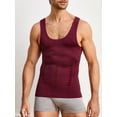 thumbnail image 3 of Men's Solid Color Breathable Body Shaping Vest, 3 of 5
