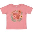 thumbnail image 3 of Inktastic Wild One Floral First Birthday Boys or Girls Baby T-Shirt, 3 of 5