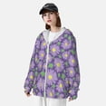 thumbnail image 3 of Lsque Daisies Flowers UPF 50+ Lightweight Sun Protection Men's Women's Long Sleeve Shirt, Hoodie Performance -Large, 3 of 9