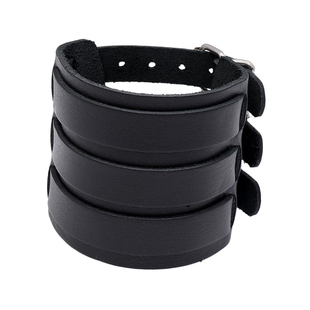 Pulsera decorativa para hombre jinwen para boda Regalo del Día de San Valentín Negro