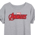 thumbnail image 3 of Marvel The Avengers - Logo - Women's Oversized Graphic T-Shirt, 3 of 5