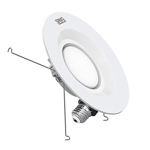 SANSI 6 inch LED Recessed Downlight, Baffle Trim Lighting ...