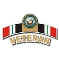 thumbnail image 1 of 3.8 Inch U.S. Navy Veteran Iraq Ribbon Sticker Decal, 1 of 1