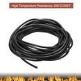 thumbnail image 6 of Silicone Wire 12AWG 12 Gauge Flexible Tinned Copper Standard High-Temperature Hookup Wire Black 7.5m/24.6ft, 6 of 6