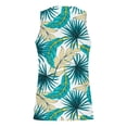 thumbnail image 4 of LSLJS Débardeur Floral Hawaïen d'Été pour Hommes Nouvelle Mode Décontractée Imprimé Sport Col Rond, 4 of 4