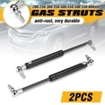 thumbnail image 3 of 2pcs Universal 200-600mm 200N Car Struts Front Cover Bonnet Hood Rear Trunk Tailgate Boot Shock Lift Strut Support Bar Gas Spring, 3 of 7