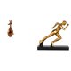 thumbnail image 1 of estatua,Estatuas,figuras de animales,manualidades,Escultura de madera del zoológico,regalo de decoración de escritorio,Estatua del corredor,Estatua de corredor Escultura de arte abstracto, 1 of 8