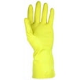 thumbnail image 2 of Clc Custom Leathercraft 2300Xl Household Yellow Latex Gloves, Extra Large, 2 of 2