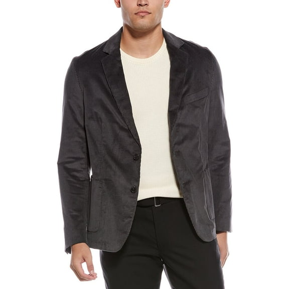 Officine Générale mens  Corduroy Jacket, 54, Gray