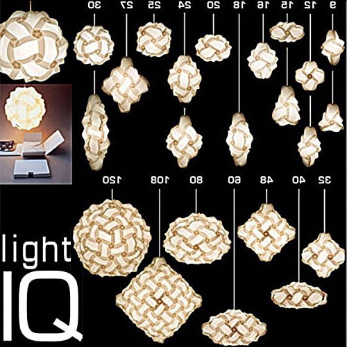 DIY Ceiling Pendant IQ Jigsaw Puzzle Lamp Shade Kit with 15 Feet