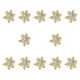 thumbnail image 5 of 12 piezas de hebillas para servilletas, decoración moderna para mesa de comedor oro, 5 of 9