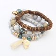 thumbnail image 3 of Women Multilayer Beads Bead Handmade Bracelets Florid Cool Multicolor BraceletWH, 3 of 3
