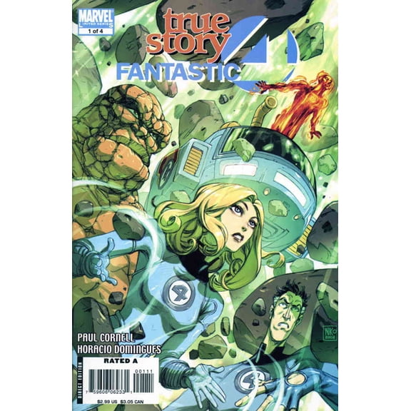 Fantastic Four: True Story #1 VF ; Marvel Comic Book