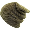 thumbnail image 3 of Heather Slouch Beanie Snug Baggy Fit Skull Cap Winter Hat Ski, 3 of 10