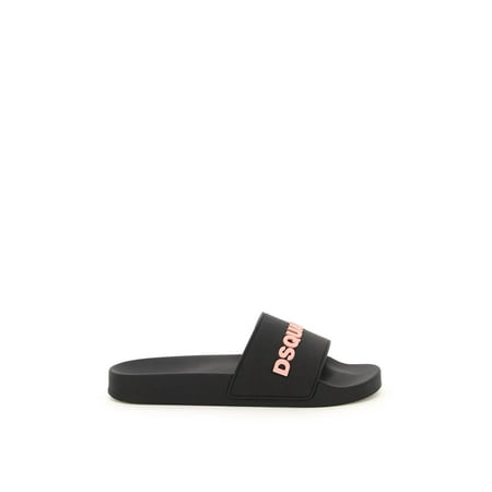 

Dsquared2 logo rubber slides